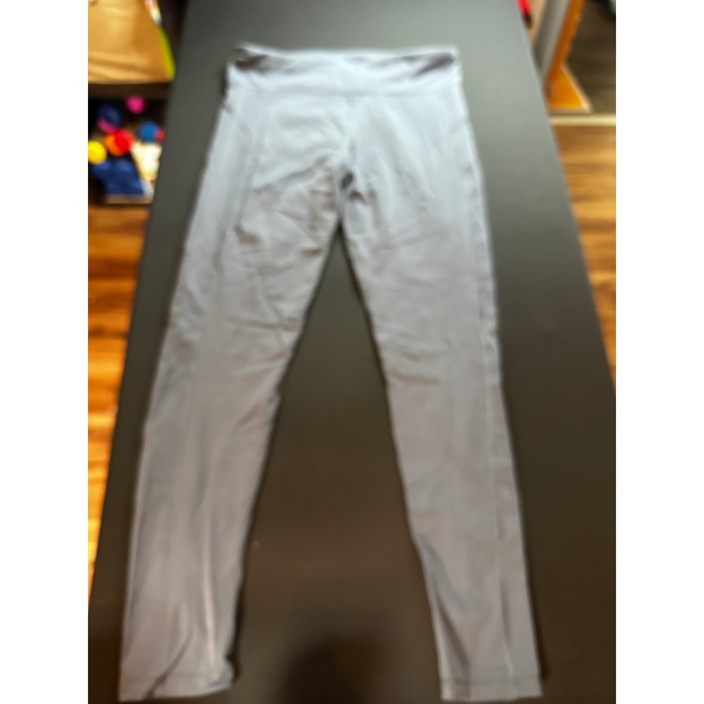 Aeropostale Womens Slate Gray High Waisted Active Leggings Size L Style 2844